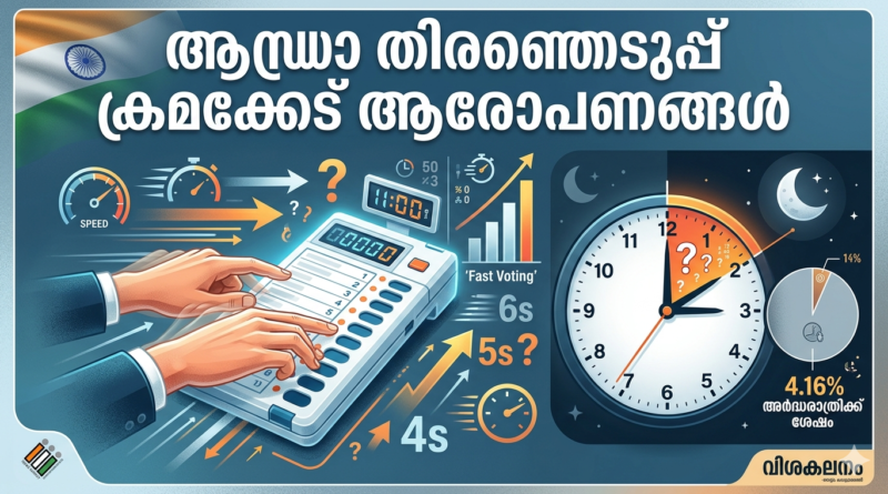 അർദ്ധരാത്രിക്ക് ശേഷം വീണത് 17 ലക്ഷം വോട്ടുകൾ, ഒരോ വോട്ടിനും വെറും 6 സെക്കൻഡ്; ആന്ധ്രാ മോഡൽ ‘വോട്ട് മോഷണം’ കേരളത്തിലും ആവർത്തിക്കുമോ? രാഹുൽ ഗാന്ധിയുടെ മുന്നറിയിപ്പുകൾ ശരിയാകുന്നു