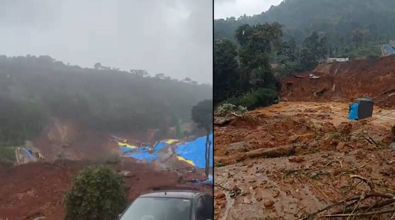 വയനാട് കല്ലാടിയിൽ വൻ ഉരുൾപൊട്ടൽ: തുരങ്കപാത നിർമാണ മേഖലയിൽ മുപ്പതോളം പേർ കുടുങ്ങിക്കിടക്കുന്നതായി ആശങ്ക; രക്ഷാപ്രവർത്തനം യുദ്ധകാലാടിസ്ഥാനത്തിൽ